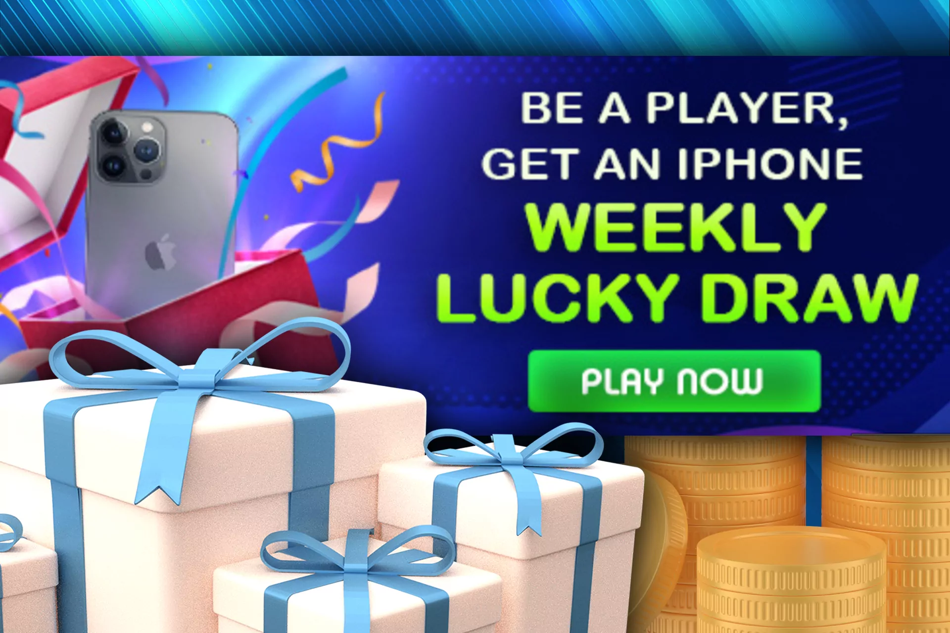 You can win a iPhone by participating in this promo.