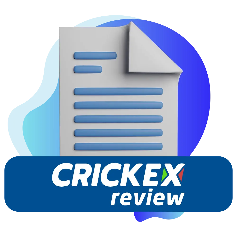 Learn more about the Crickex betting company and online casino.