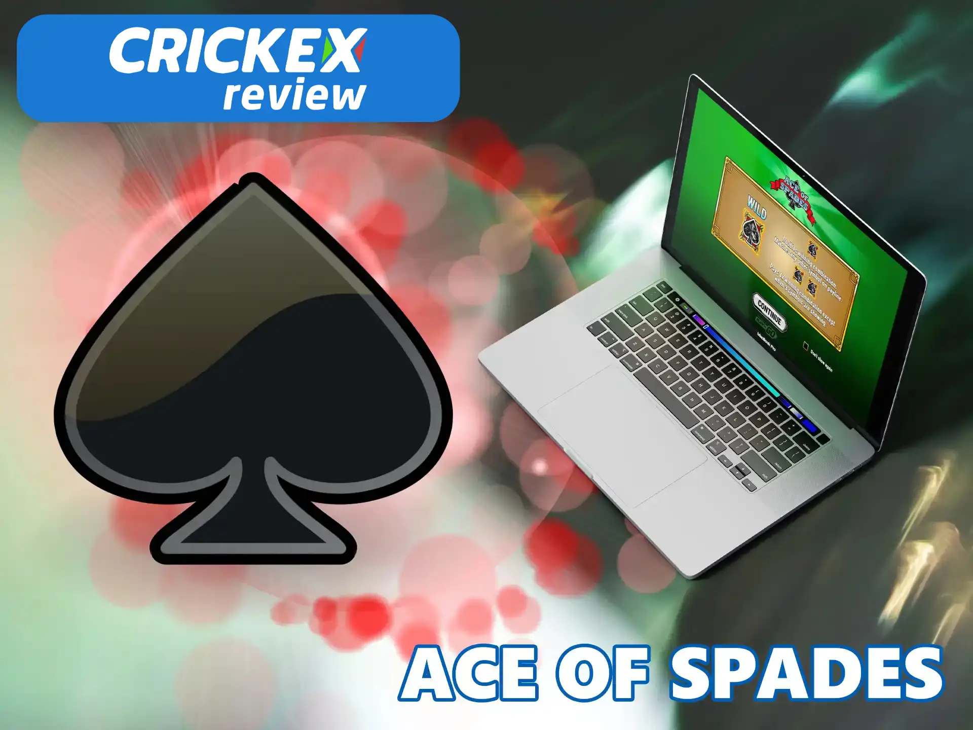 The spades icon allows players to win big on the Crickex platform, you can place bets from 50 to 1,500 BDT.
