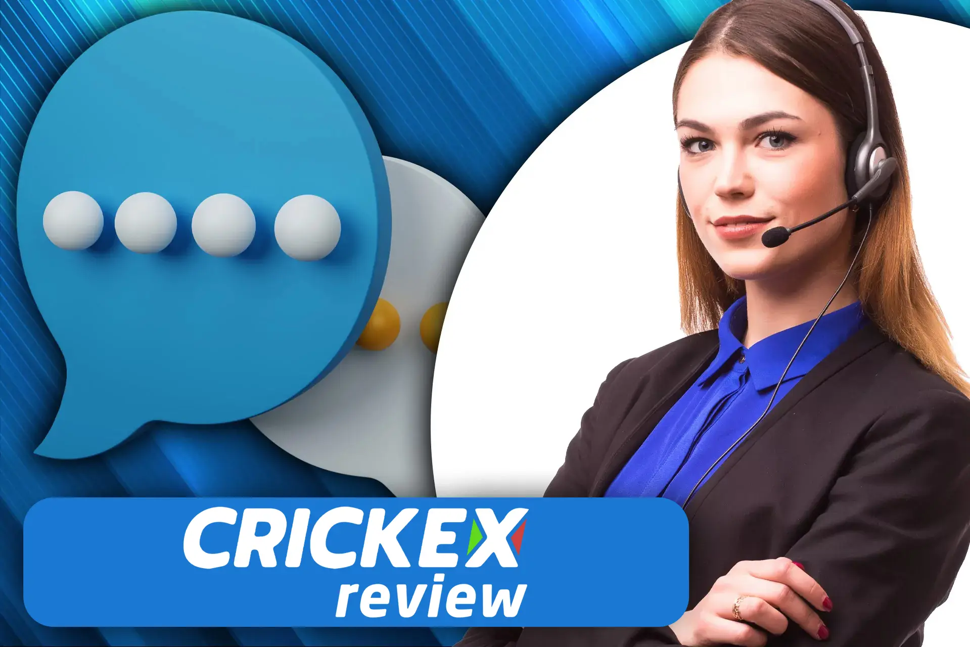 Crickex support team answers quickly on the site.