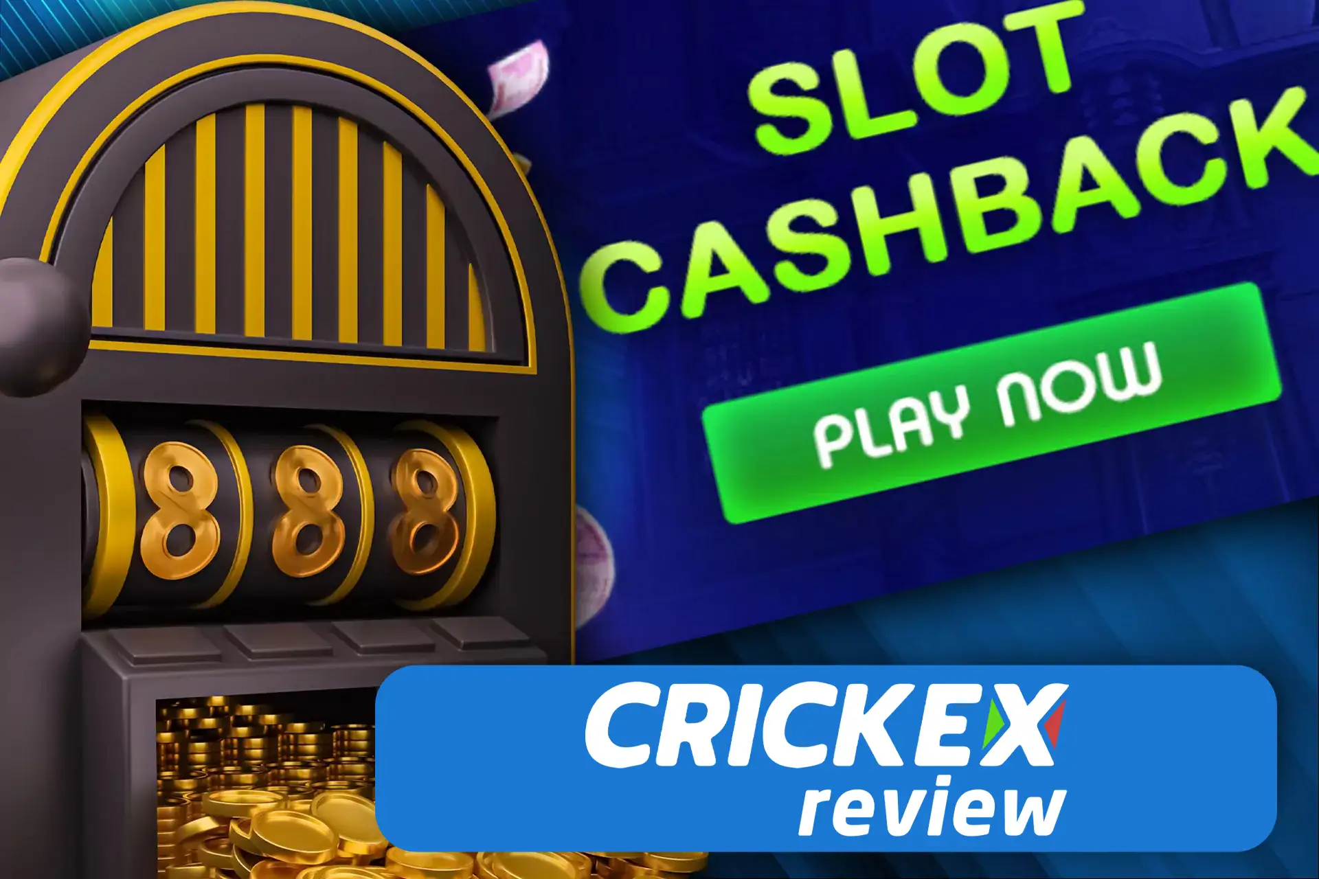 You can also receive a cashback for playing other slots.