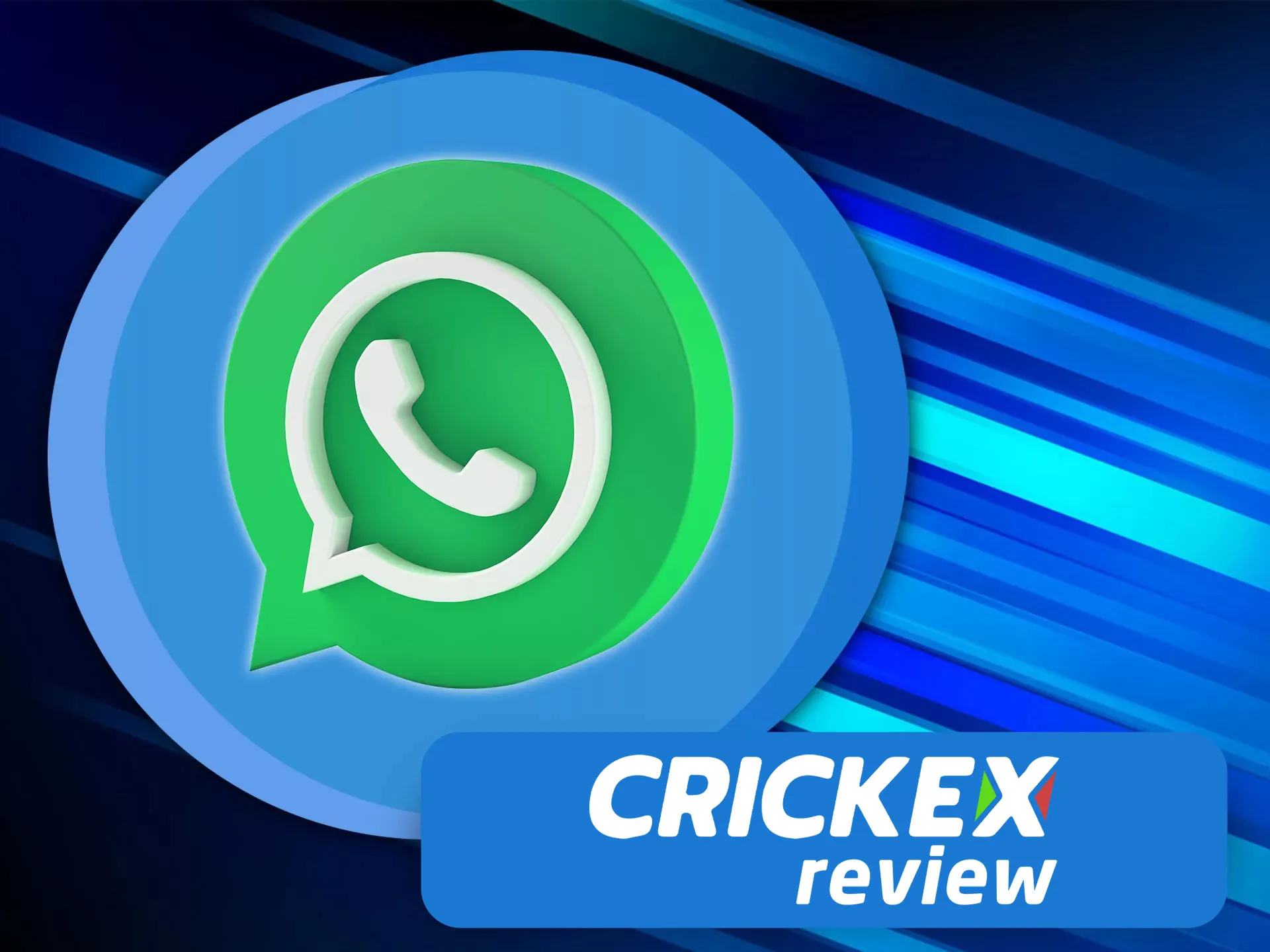 Send instant messages to Crickex support using Whatsapp.